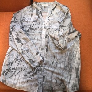 Calvin Klein Snakeskin Blouse